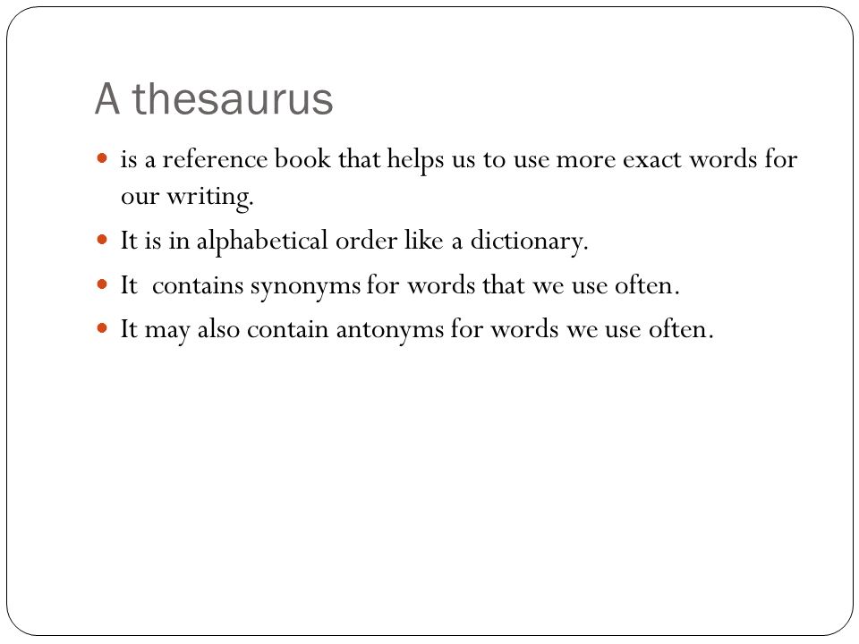 write api documentation online thesaurus